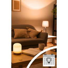 Inteligentna Żarówka LED GU19 WIFI TUYA RGB kolorowa sterowana w aplikacji WOOX – zdjęcie 8