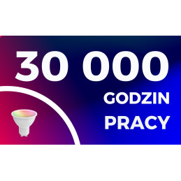 Inteligentna Żarówka LED GU19 WIFI TUYA RGB kolorowa sterowana w aplikacji WOOX – zdjęcie 6