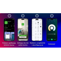 Inteligentna Żarówka LED GU19 WIFI TUYA RGB kolorowa sterowana w aplikacji WOOX – zdjęcie 9