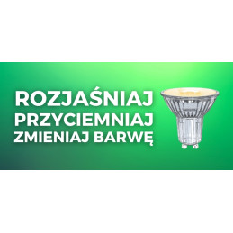 Żarówka LED GU10 WIFI Tuya niezawodna steruj w aplikacji WOOX R5143 – zdjęcie 4