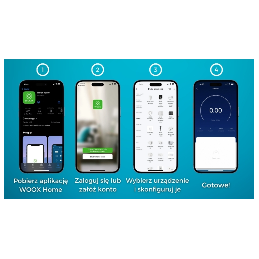 Listwa zasilająca Smart Przedłużacz WIFI SMART 4x USB Tuya aplikacja mobilna WOOX R4027 – zdjęcie 5