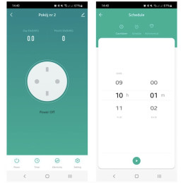 Smart Gniazdko WIFI Tuya Watomierz WOOX R6113 – zdjęcie 9