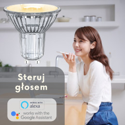 Żarówka LED GU10 WIFI Tuya niezawodna steruj w aplikacji WOOX R5143 – zdjęcie 11