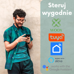 Przedłużacz WIFI Listwa zasilająca SMART USB C WOOX R6132 – zdjęcie 4