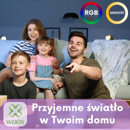 Inteligentna Żarówka LED GU19 WIFI TUYA RGB kolorowa sterowana w aplikacji WOOX – zdjęcie 5