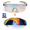 Okulary fotochromowe rowerowe słuchawki Bluetooth Shanren CG300