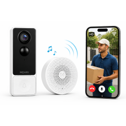 Domofon wideo WIFI Kamera Zewnętrzna IP Błyskawiczne powiadomienia MEARI B1