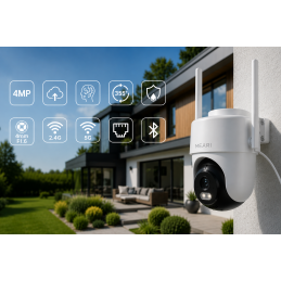 Kamera zewnętrzna WiFi obrotowa Premium AI 5GHz MEARI – zdjęcie 2