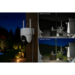 Kamera zewnętrzna WiFi obrotowa Premium AI 5GHz MEARI – zdjęcie 6