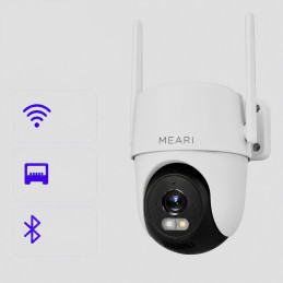 Kamera zewnętrzna WiFi obrotowa Premium AI 5GHz MEARI – zdjęcie 12