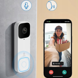 Inteligentny Wideodomofon WIFI Full HD Tuya Dzwonek Wideo Noktowizor  Smart Home WOOX R4331 – zdjęcie 13