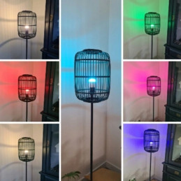 Żarówka LED WiFi kolorowa E27 aplikacja Tuya RGB 50 tys godz. pracy 6W WOOX – zdjęcie 17