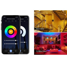 Żarówka E14 LED kolorowa RGBW WiFi Kontrola w aplikacji Smart 5W Tuya WOOX – zdjęcie 14