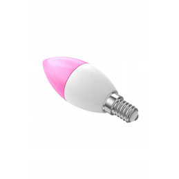 Żarówka E14 LED kolorowa RGBW WiFi Kontrola w aplikacji Smart 5W Tuya WOOX – zdjęcie 17