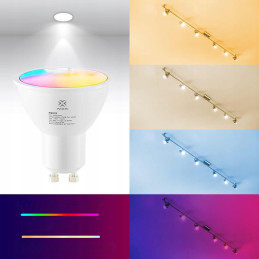 Inteligentna Żarówka LED GU19 WIFI TUYA RGB kolorowa sterowana w aplikacji WOOX – zdjęcie 15