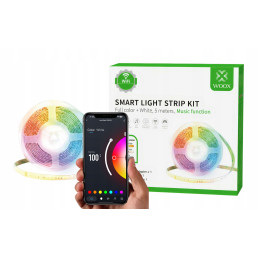 WOOX R5093 Inteligentna taśma LED, WiFi, 30W, 5m – zdjęcie 15
