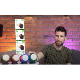 Lampa dekoracyjna LED WIFI SMART Ambient RGB TUYA SMART LIFE WOOX R5145 – zdjęcie 17