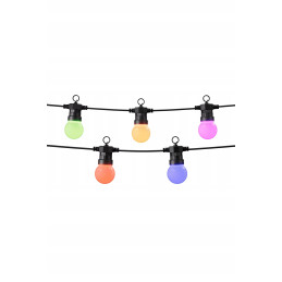 Girlanda Ogrodowa Świetlna LED Lampki Zewnętrzne WiFi Smart WiFi RGB 12,3m WOOX – zdjęcie 10