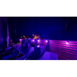 Girlanda Ogrodowa Świetlna LED Lampki Zewnętrzne WiFi Smart WiFi RGB 12,3m WOOX – zdjęcie 12