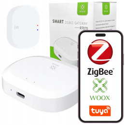 Bramka Zigbee 3.0 Tuya WiFi Centrala Sterująca WOOX R7070 – zdjęcie 12