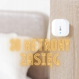 Czujnik Temperatury i Wilgotności ZigBee Tuya Termometr Higrometr Aplikacja SMART WOOX R7048 – zdjęcie 14