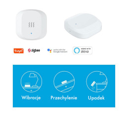 WOOX Czujnik wibracji drgań ZigBee