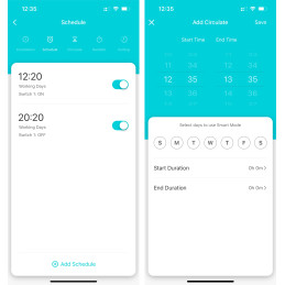 Podwójne Gniazdko Inteligentne WIFI Tuya SMART Watomierz Programator WOOX – zdjęcie 14