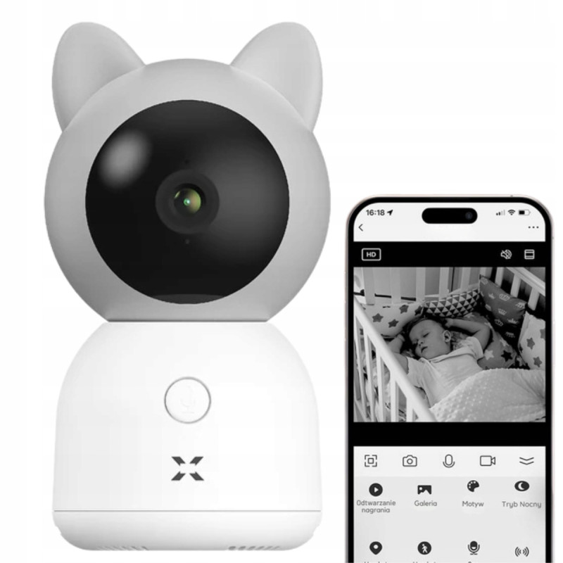 XENON X7201, Elektroniczna niania bez monitora
