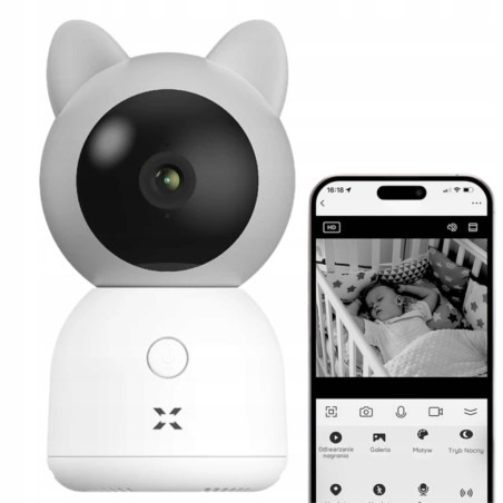 XENON X7201, Elektroniczna niania bez monitora