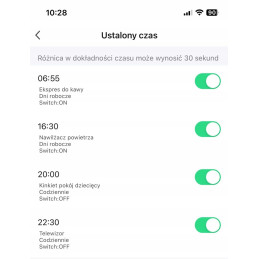Gniazdko WIFI Tuya pomiar zużycia energii zabepieczenie WOOX R6118 – zdjęcie 18