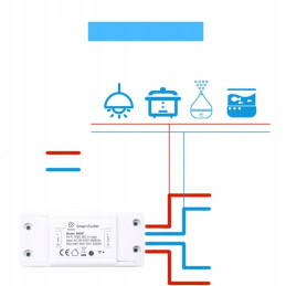 Inteligentny włącznik światła WiFi Tuya Smart przełącznik WOOX R4967 – zdjęcie 20
