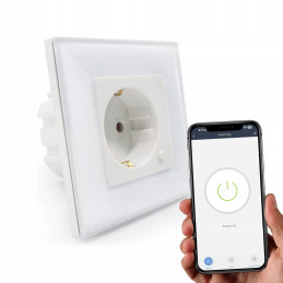 Inteligentne gniazdko podtynkowe WiFi 16A Tuya WOOX R4054 – zdjęcie 14