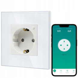 Inteligentne gniazdko podtynkowe WiFi 16A Tuya WOOX R4054 – zdjęcie 20