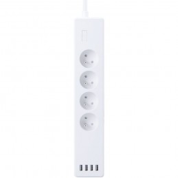 Listwa zasilająca Smart Przedłużacz WIFI SMART 4x USB Tuya aplikacja mobilna WOOX R4027 – zdjęcie 6