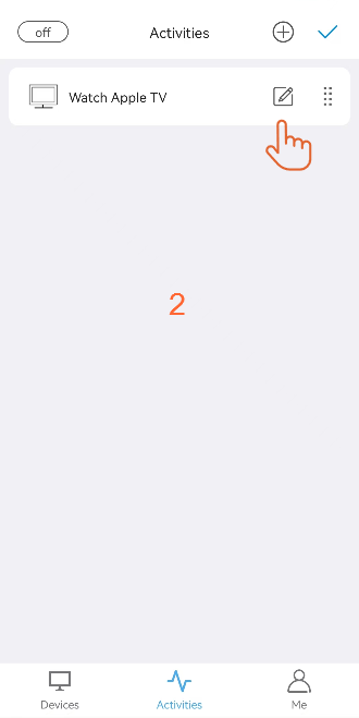 Edycja aktywności – Startup settings
