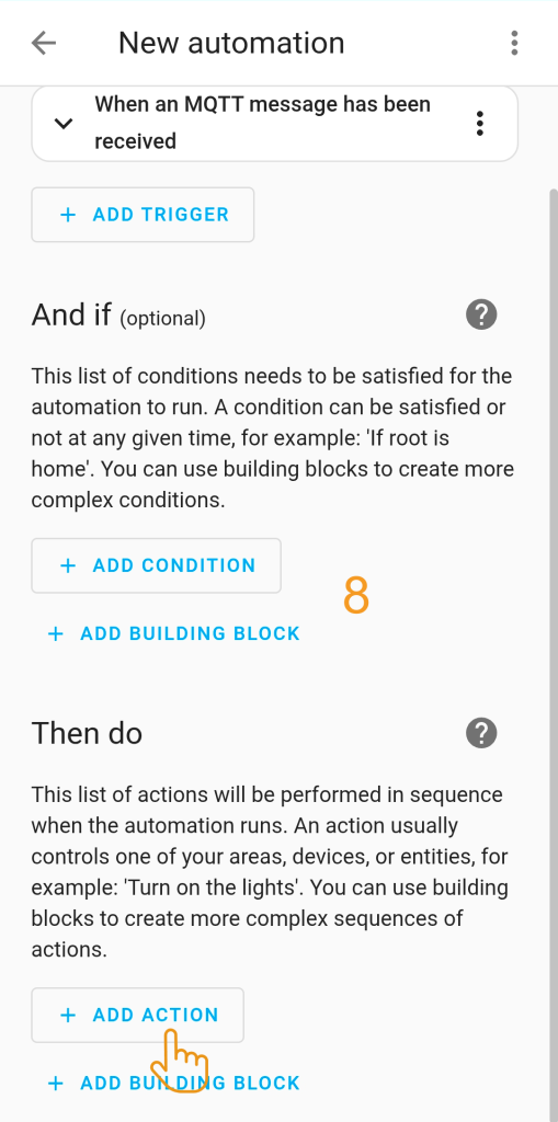 Home Assistant: temat i payload MQTT w wyzwalaczu automatyzacji