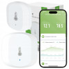 Czujnik Temperatury i Wilgotności ZigBee Tuya Termometr Higrometr Aplikacja SMART WOOX R7048